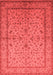 Oriental Red Traditional Area Rugs