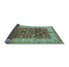 Sideview of Oriental Light Blue Traditional Rug, urb890lblu