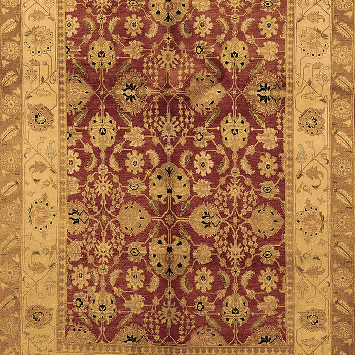 Oriental Brown Traditional Rug, urb890brn