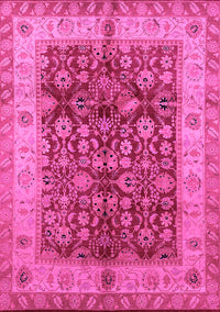 Oriental Pink Traditional Rug, urb890pnk