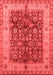 Oriental Red Traditional Area Rugs