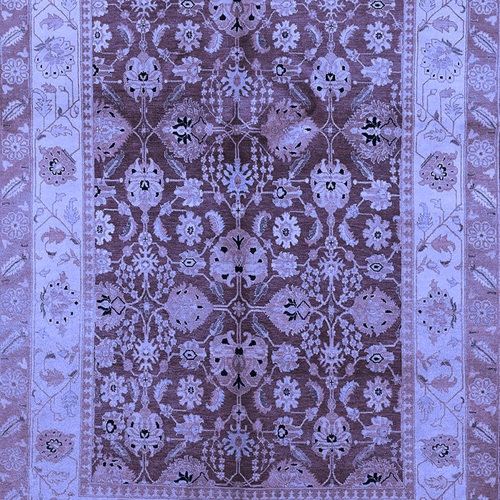 Oriental Blue Traditional Rug, urb890blu