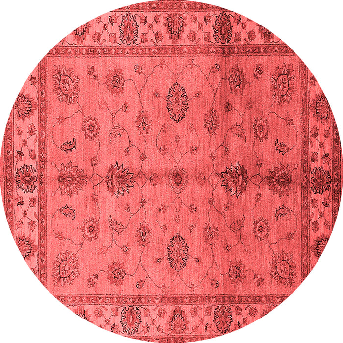 Machine Washable Oriental Red Traditional Rug, wshurb891red
