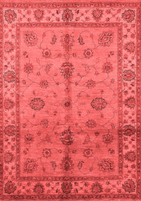 Oriental Red Traditional Rug, urb891red