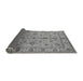 Sideview of Oriental Gray Traditional Rug, urb891gry