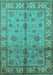 Oriental Turquoise Traditional Rug, urb891turq