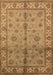 Oriental Brown Traditional Rug, urb891brn