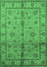 Oriental Emerald Green Traditional Rug, urb891emgrn