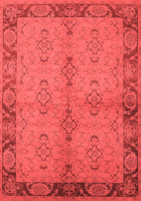 Oriental Red Traditional Rug, urb892red