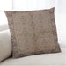 Lifestyle Image of Mid-Century Modern Urban Square Sienna Brown Throw Pillow, 18 inch by 18 inch, pwurb892