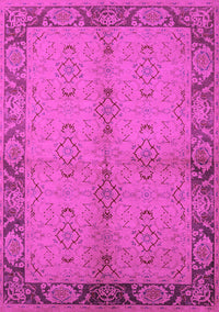 Oriental Pink Traditional Rug, urb892pnk