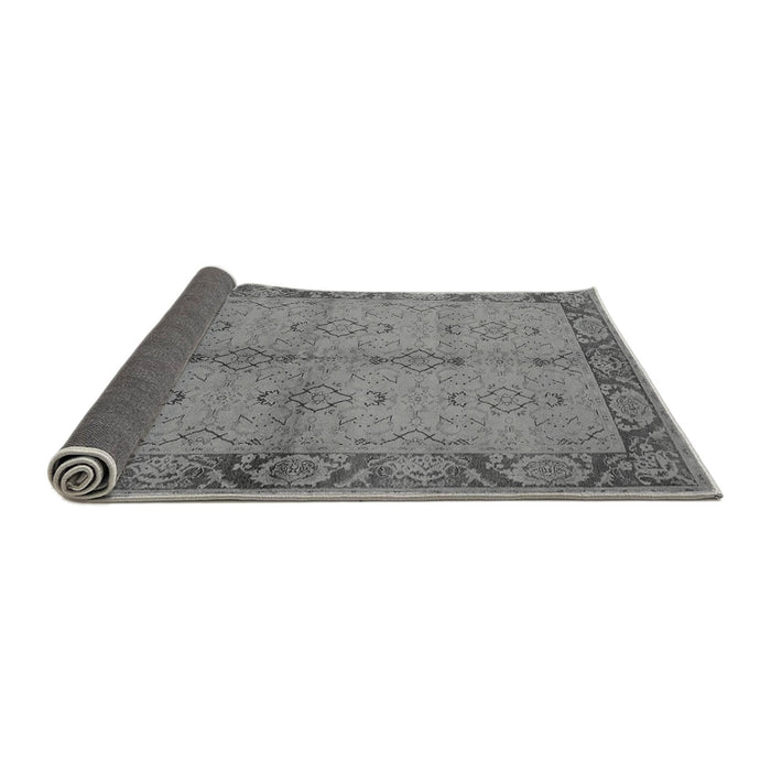 Sideview of Oriental Gray Traditional Rug, urb892gry