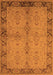Oriental Orange Traditional Rug, urb892org