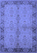 Oriental Blue Traditional Rug, urb892blu