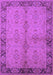 Oriental Purple Traditional Rug, urb892pur