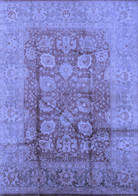 Oriental Blue Traditional Rug, urb893blu