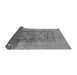 Sideview of Oriental Gray Traditional Rug, urb893gry