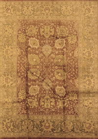 Oriental Brown Traditional Rug, urb893brn