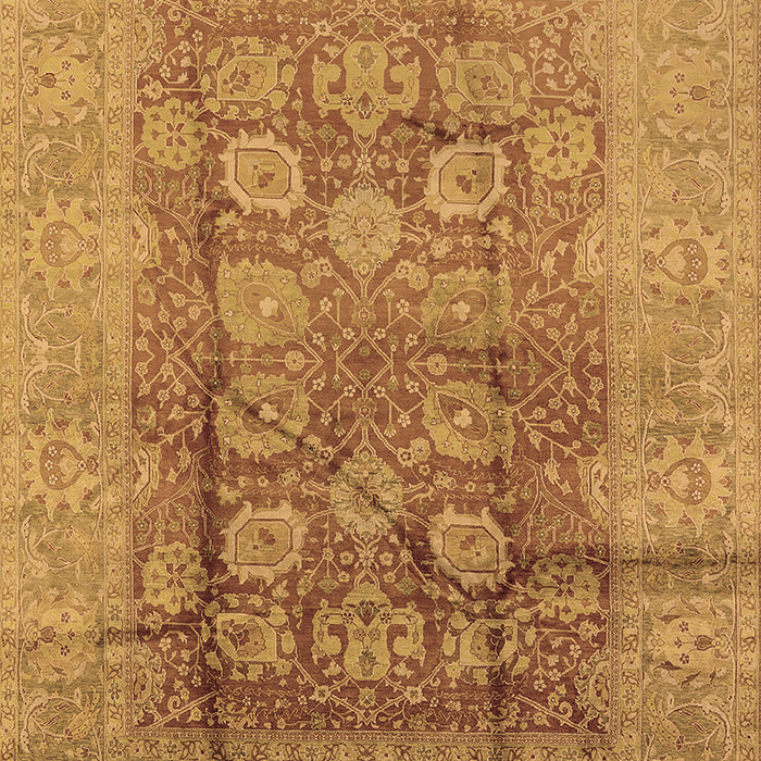 Oriental Brown Traditional Rug, urb893brn