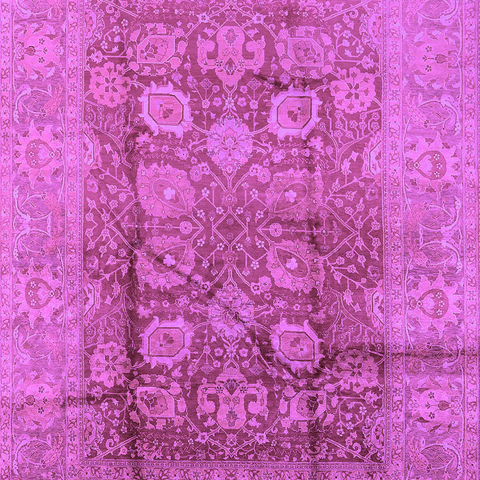 Machine Washable Oriental Purple Traditional Area Rugs, wshurb893pur