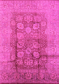 Oriental Pink Traditional Rug, urb893pnk