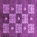 Square Oriental Purple Industrial Rug, urb894pur