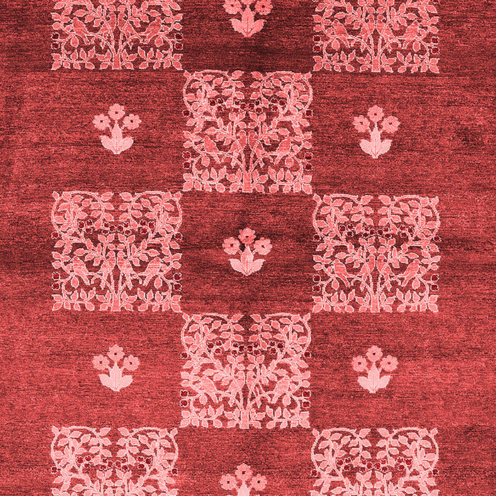 Oriental Red Industrial Area Rugs