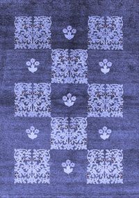 Oriental Blue Industrial Rug, urb894blu