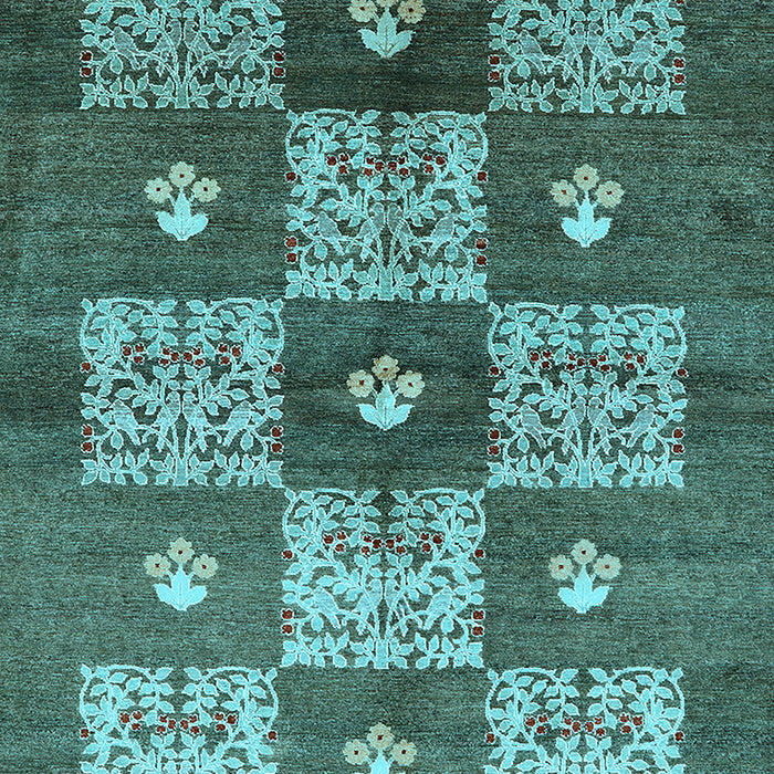Oriental Light Blue Industrial Rug, urb894lblu