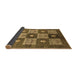 Sideview of Oriental Brown Industrial Rug, urb894brn