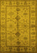 Oriental Yellow Traditional Rug, urb895yw