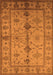 Oriental Orange Traditional Rug, urb895org