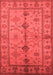 Oriental Red Traditional Area Rugs
