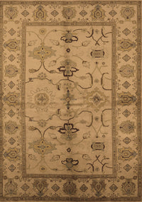 Oriental Brown Traditional Rug, urb895brn