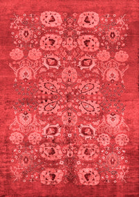 Oriental Red Industrial Rug, urb896red