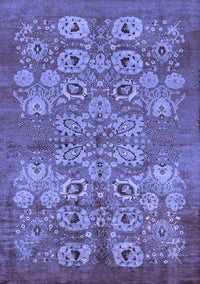 Oriental Blue Industrial Rug, urb896blu