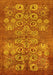 Oriental Yellow Industrial Rug, urb896yw