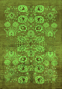 Oriental Green Industrial Rug, urb896grn