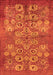 Oriental Orange Industrial Rug, urb896org