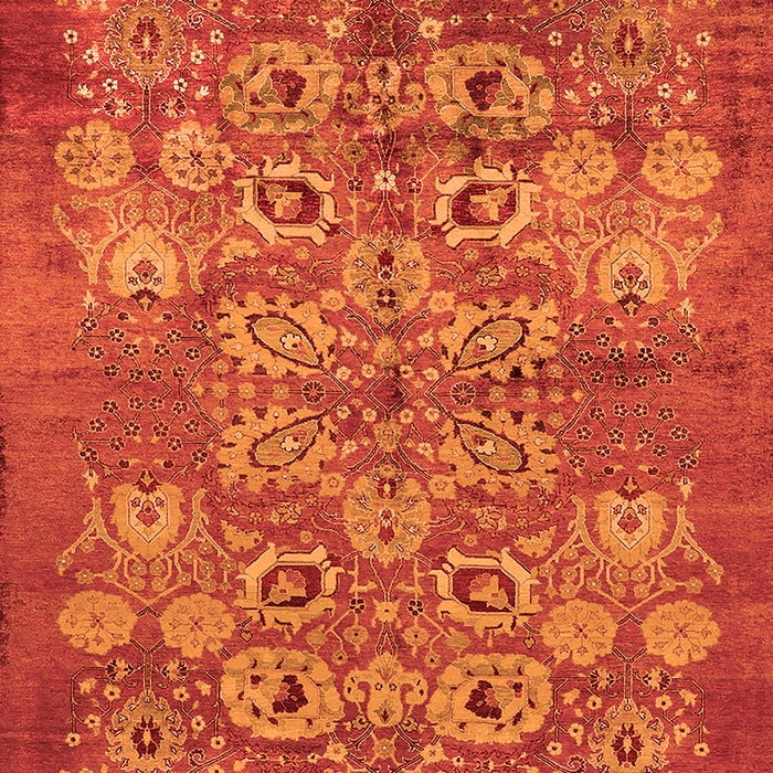 Oriental Orange Industrial Rug, urb896org