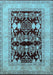 Oriental Light Blue Industrial Rug, urb897lblu