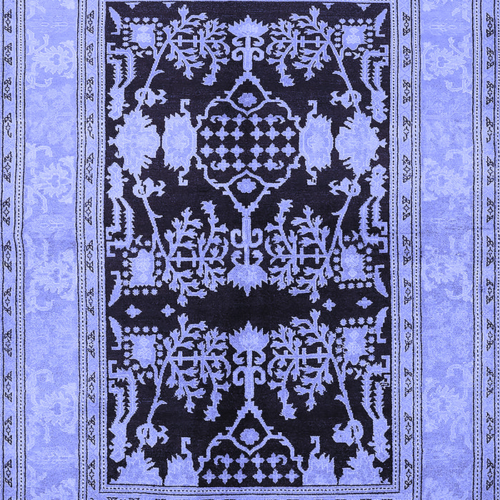 Oriental Blue Industrial Rug, urb897blu