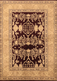 Oriental Brown Industrial Rug, urb897brn