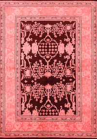 Oriental Red Industrial Rug, urb897red