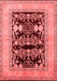 Oriental Red Industrial Area Rugs