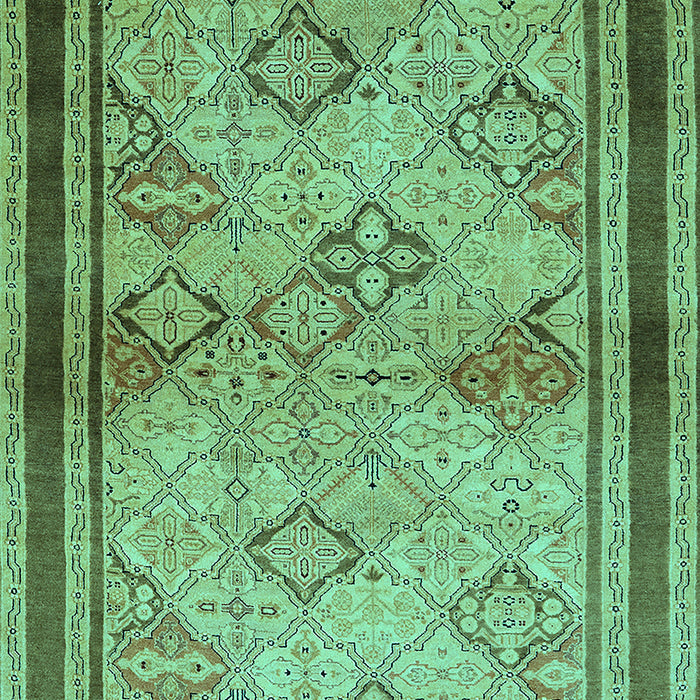 Oriental Turquoise Traditional Rug, urb898turq