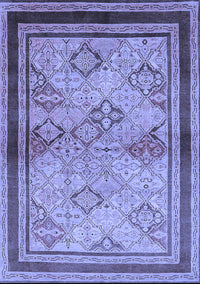 Oriental Blue Traditional Rug, urb898blu