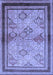 Oriental Blue Traditional Rug, urb898blu