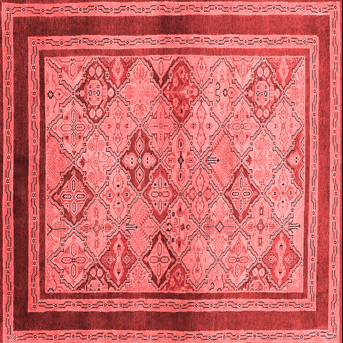 Oriental Red Traditional Rug, urb898red