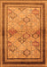 Oriental Orange Traditional Rug, urb898org